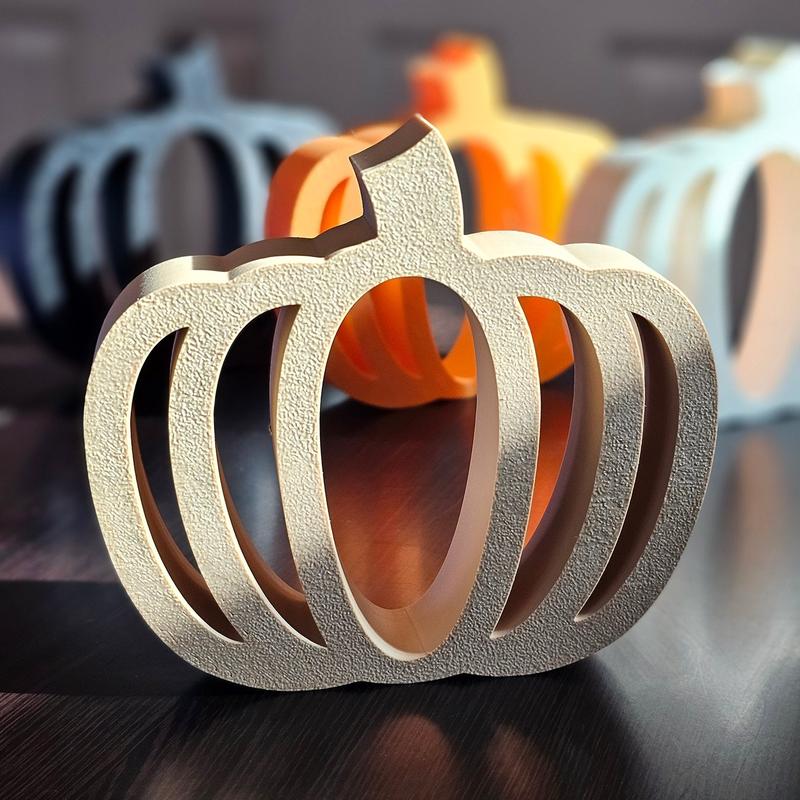 Cute Pumpkin Minimalist Fall Decor | Autumn Home Decor, Seasonal Decoration, Simple Pumpkin Art home gift