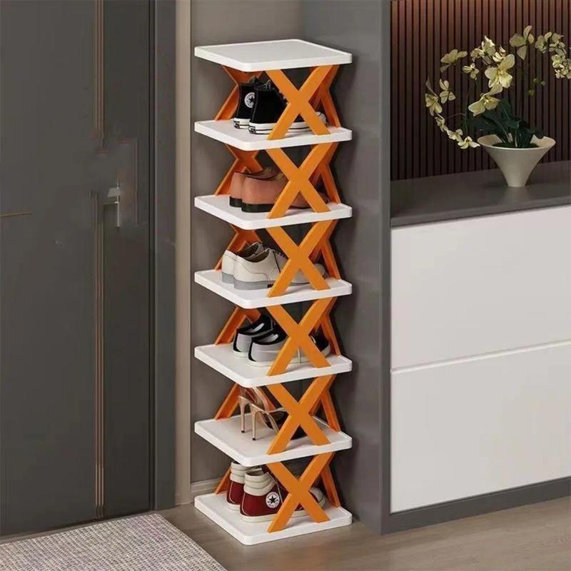 Multifunctional Shoe Cabinets Free Splicing Storage Rack Detachable Shoe Storage Saving Space Household Door Shoe Organizer Rack