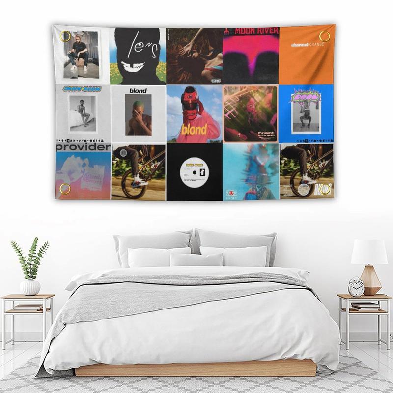 Frank Ocean Collage 3x5 Feet Tapestry Hanging Ornaments, Soft and Stylish - Creative Wall Decor