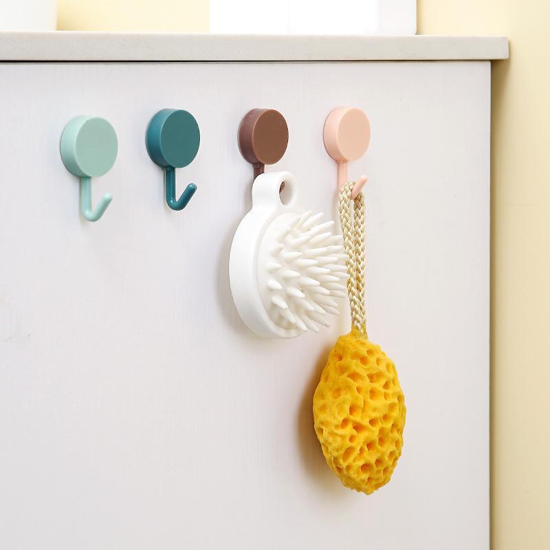 Creative Cute Hook (7pcs), Self Adhesive Key Hook, Sticky Hook, No Drilling Wall Hook, Storage Hook for Home Office