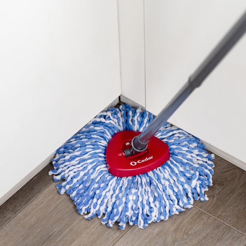 O-Cedar RinseClean Clean Water Spin Mop and Bucket System | Clean with Clean Water | Removes 99% of Bacteria | YASMINE