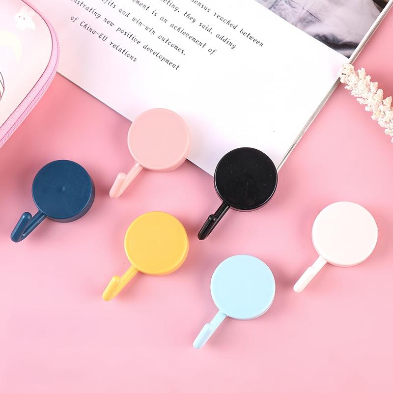 Creative Cute Hook (7pcs), Self Adhesive Key Hook, Sticky Hook, No Drilling Wall Hook, Storage Hook for Home Office