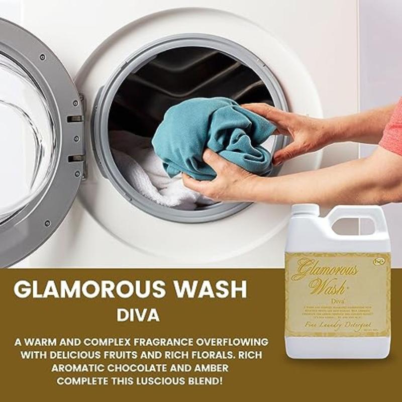 Tyler Glamorous Wash Diva Fine Laundry Liquid Detergent - Hand and Machine Washable - 907g (32 fl oz) Fragrance Household Scented Container