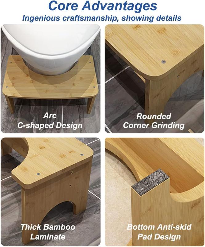 Toilet Stool for Adults 6.5