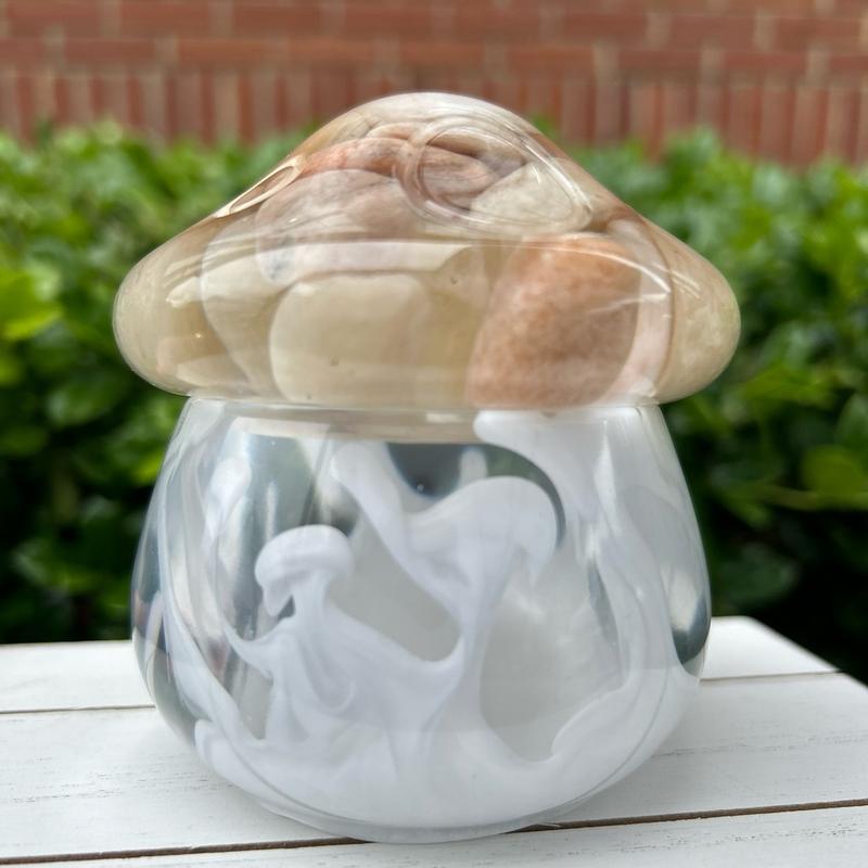 Mushroom Trinket Jar - Vanity Organiser