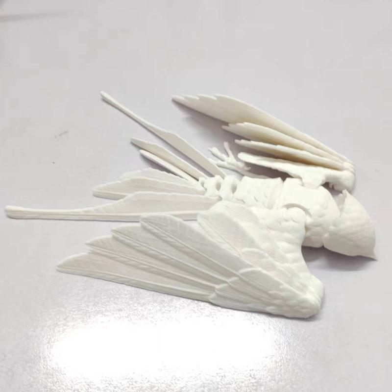 3D Bird Hinge Teeth, Creative Bird Desktop Ornament for Bedroom Living Room Office, Bird Teeth for DIY Craft, Home Decor