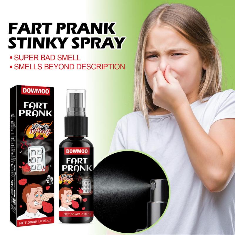 Smelly fart Pepper Spray April Fool's Day prank fun liquid smelly prank portable spray All Saints' Day Christmas halloween party