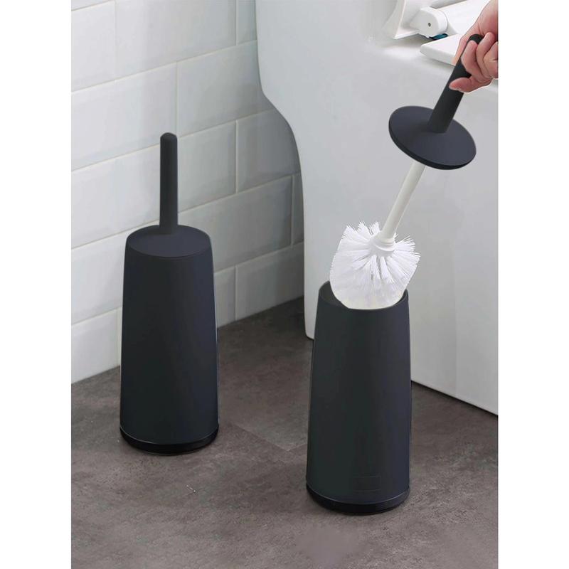 WORTHBUY Plastic Toilet Brush With Standing Base Long Handle Toilet Cleaning Brush For WC Bathroom Accessories Cleaning Tools