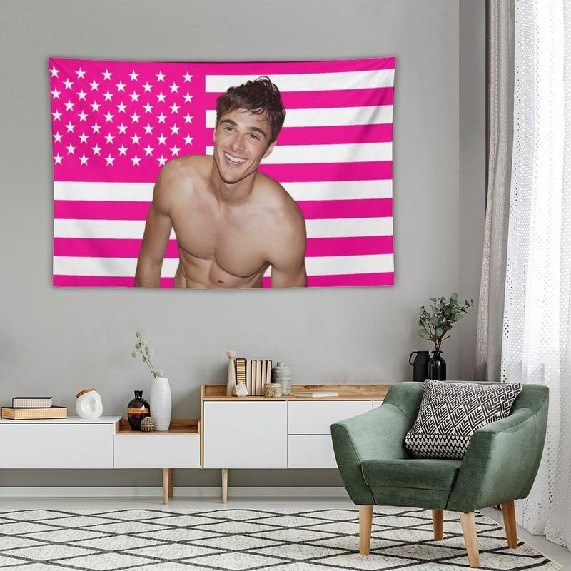 Jacob Flag Elordi Flag for Wall Hanging poster Tapestry, Jacob Tapestry,Funny Elordi Flag Decorations,Flag for Room, Dorm, Outdoor, Parties,Gift