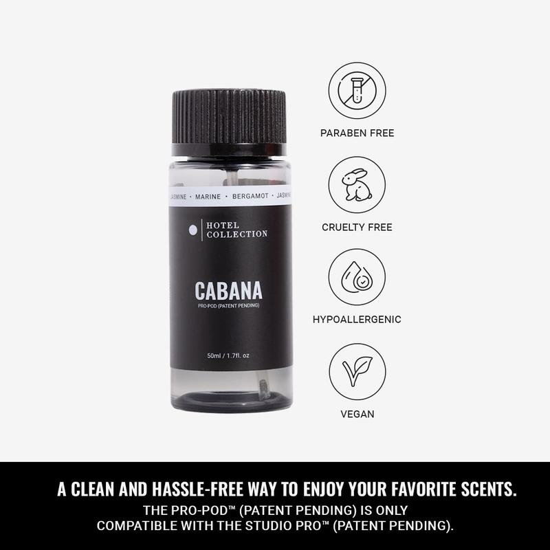 Hotel Collection | Cabana Pro-Pod Oil Blend | Luxury Hotel Inspired Aromatherapy Scent Diffuser Oil | Marine, Bergamot and Jasmine 1.7 fl oz 50 mL