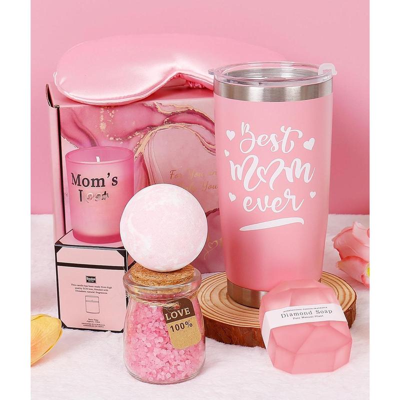 Birthday Gifts for Mom Women Christmas Gifts, Relaxing  Gift Basket Appreciation Gift for Her Christmas Gifts for Wife Sister Gifts  friend Tumbler Candle Gift Set