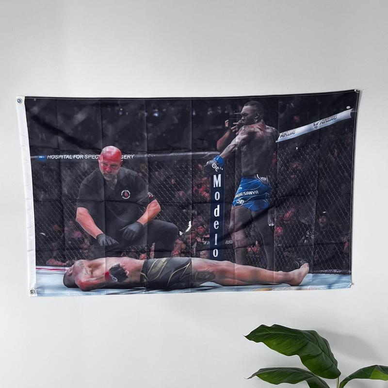 ISRAEL “IZZY” ADESANYA ICONIC FLAG