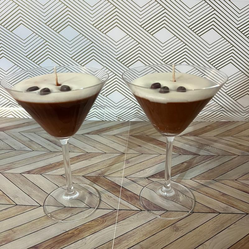 Espresso martini candle