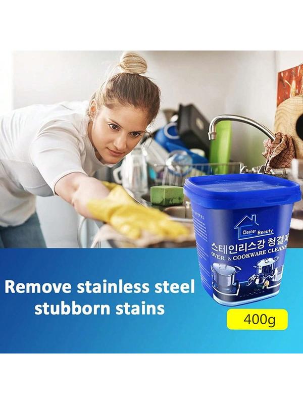 Household Cleaners Oven And Cookware Cleaning Paste Kitchen Ware Cooking Utensil Powerful Cleaner Grease Stain Rust Remover Multi-Purpose Detergent For Enamel Porcelain Stainless Steel,Kitchen,Bathroom,Home,Household Suppliers