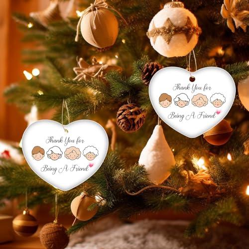 Golden Girls Ornament Keepsake, Thank You for Being a Friend, Cute Ornament Gift for Women, Friends, Bestie, BFF