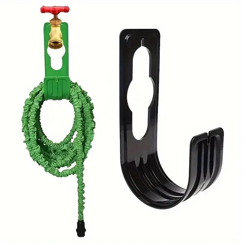 Water Hose Hanger(3 Counts), Expandable Garden Watering Hosepipe Hook, Wall Mounted Tidy Holder for Home Garden Outdoor