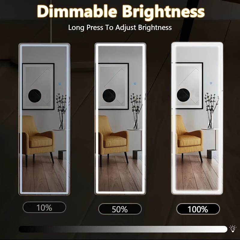 Full-Length LED Standing Mirror, 64