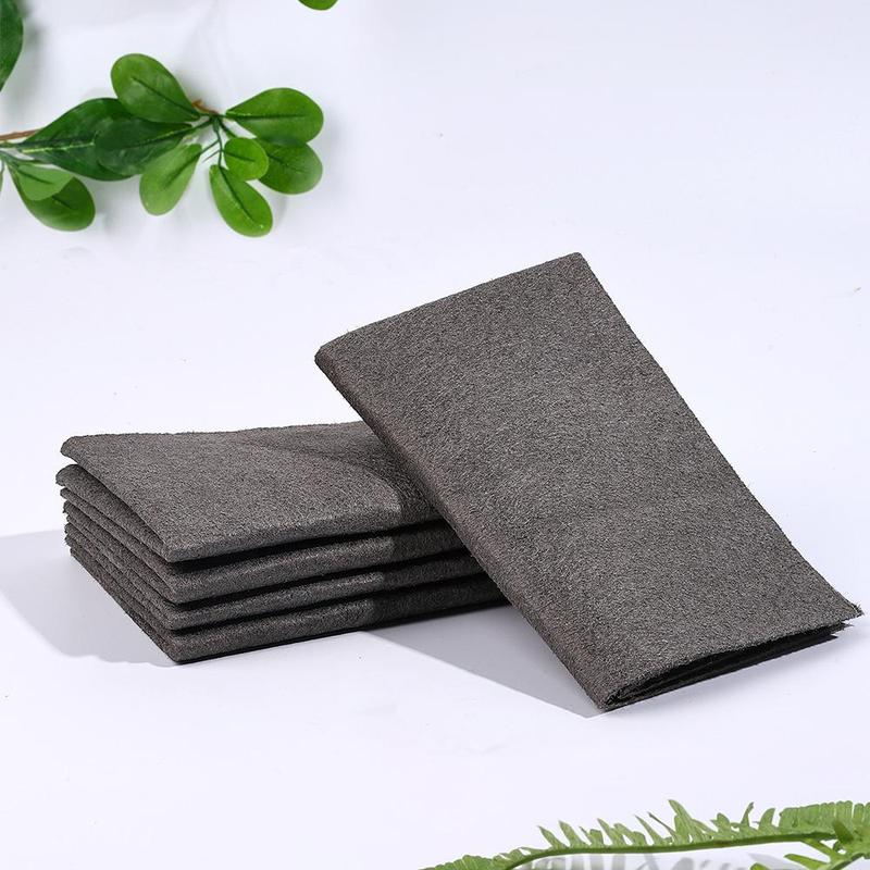 Reusable Magic Cleaning Cloth, 5 Counts Thickened Cleaning Cloth, No Trace No Watermark Reusable Microfiber Washing Rag for Home Kitchen