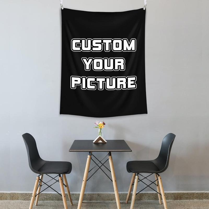 Custom Tapestry Upload Images Customizable Tapestry Personalized Backdrop Create Your Own Tapestry Wall Hanging For Living Room Bedroom Dorm Home Decor