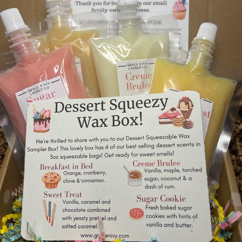 Themed Squeezable Wax Melt Sampler Box (3oz)