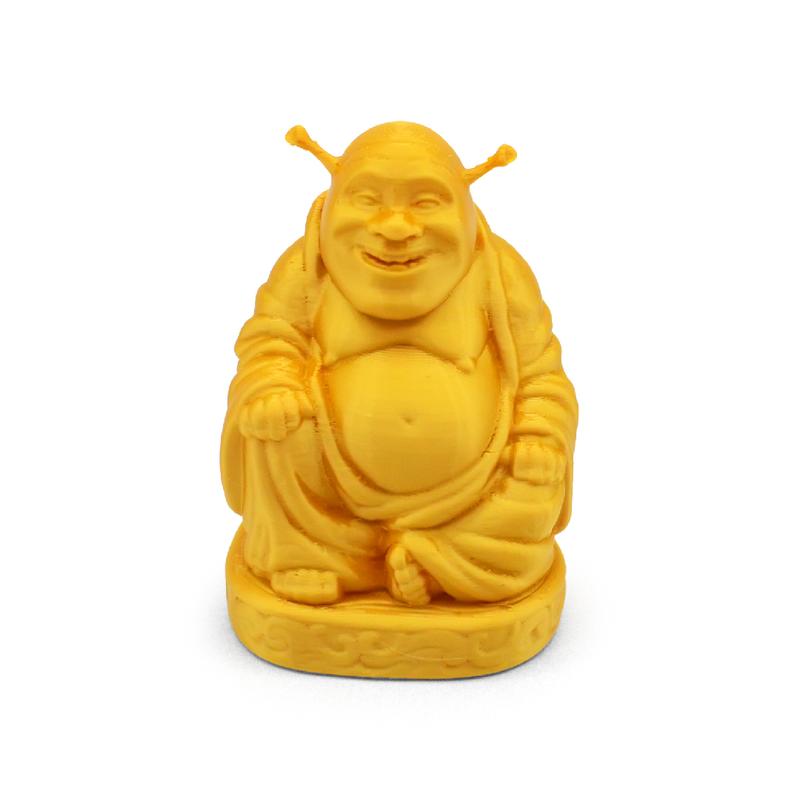 Shrek-Buddha Statue | 3D Printed | Handmade Pop Culture & Zen Home Decor Sculpture Gift  Figures