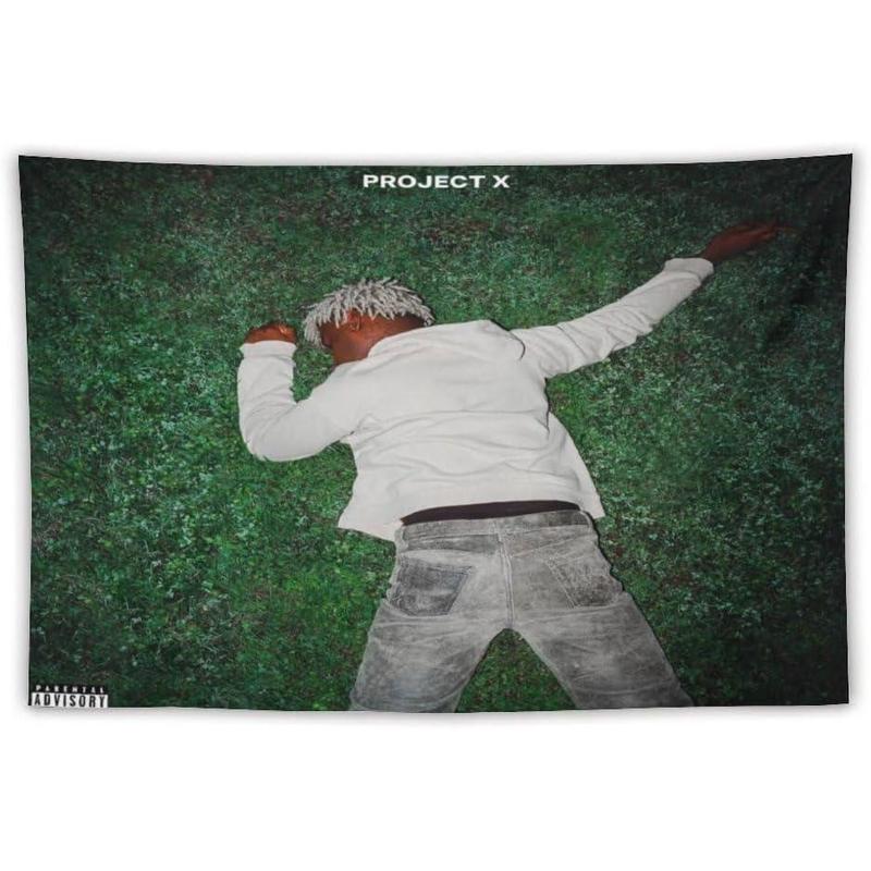 Ken Carson Project X Music Tapestry Wall Hanging, 40 x 60 Inches, for Bedroom, Living Room, College Dorm Decor