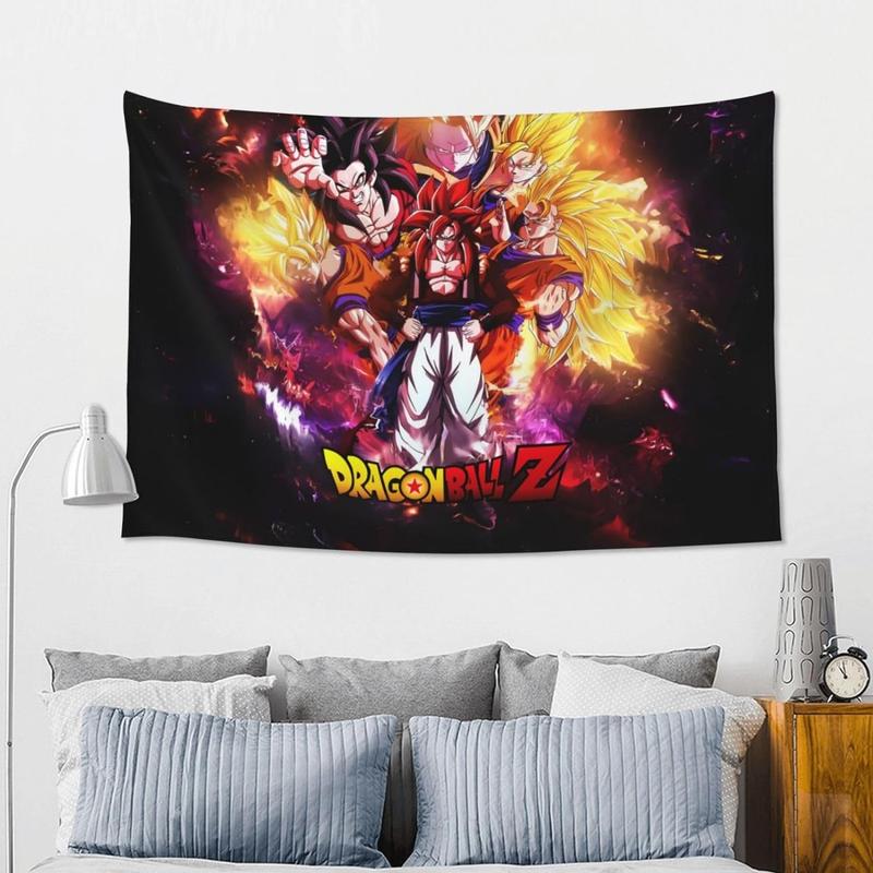 Animation Tapestry Cartoon Poster Wall,Dormitory Room Home Decoration Bedroom Living Anime Art Wall 60X40in