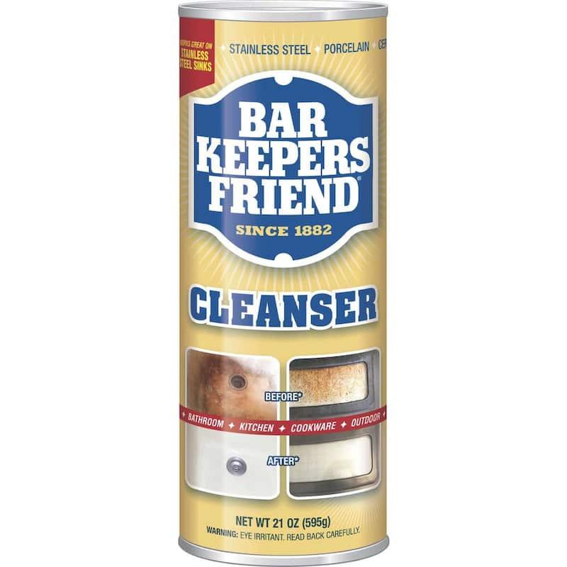 WL01  Bar Keepers Friend 21 oz. All-Purpose Cleaner and Polish (2-Pack) Household