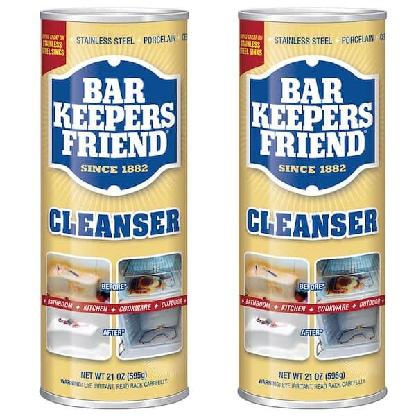 WL01  Bar Keepers Friend 21 oz. All-Purpose Cleaner and Polish (2-Pack) Household