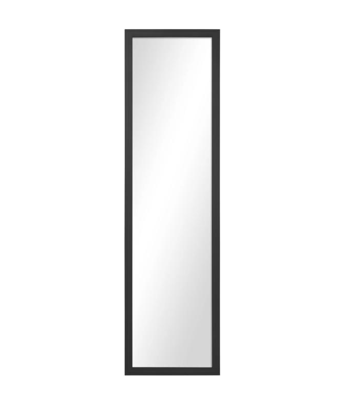 Mainstays 13x49 Rectangular Full-Length Mirror, Black