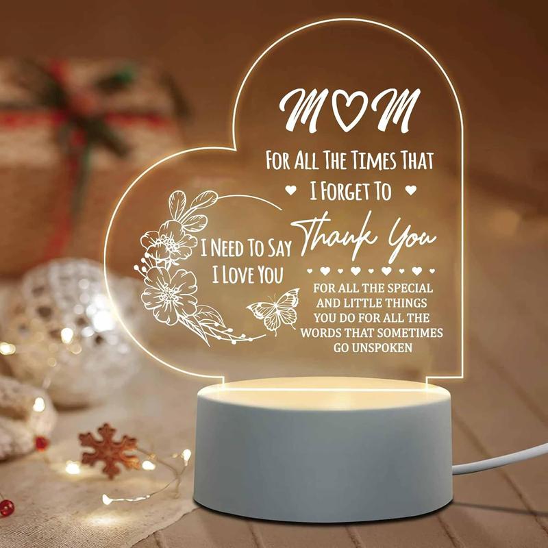 Christmas Gift for Mom, Birthday Gifts for mom -  Personalized Mom Gifts from Daughter Son, Best Gift for Mom on Mother's Day Christmas