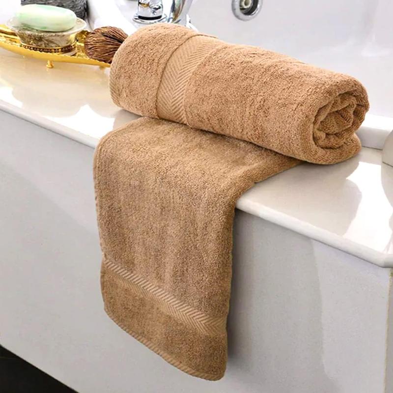 Collection 6-Pack Bath Towels - Lightweight - Extra Absorbent - 100% Cotton - Shower towels (Multi, 27 inchesx54 inches)