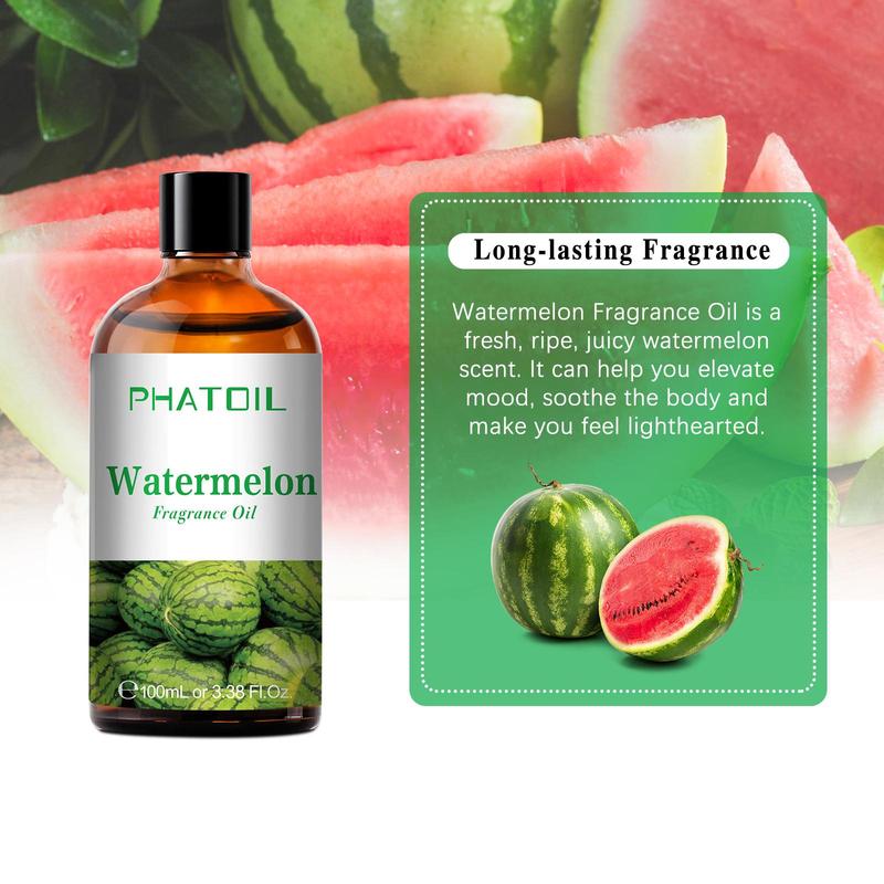 100ml Watermelon Fragrance Oil, Watermelon Essential Oil, Home Fragrance for Home Decor, Aromatherapy Oil for Home & Office