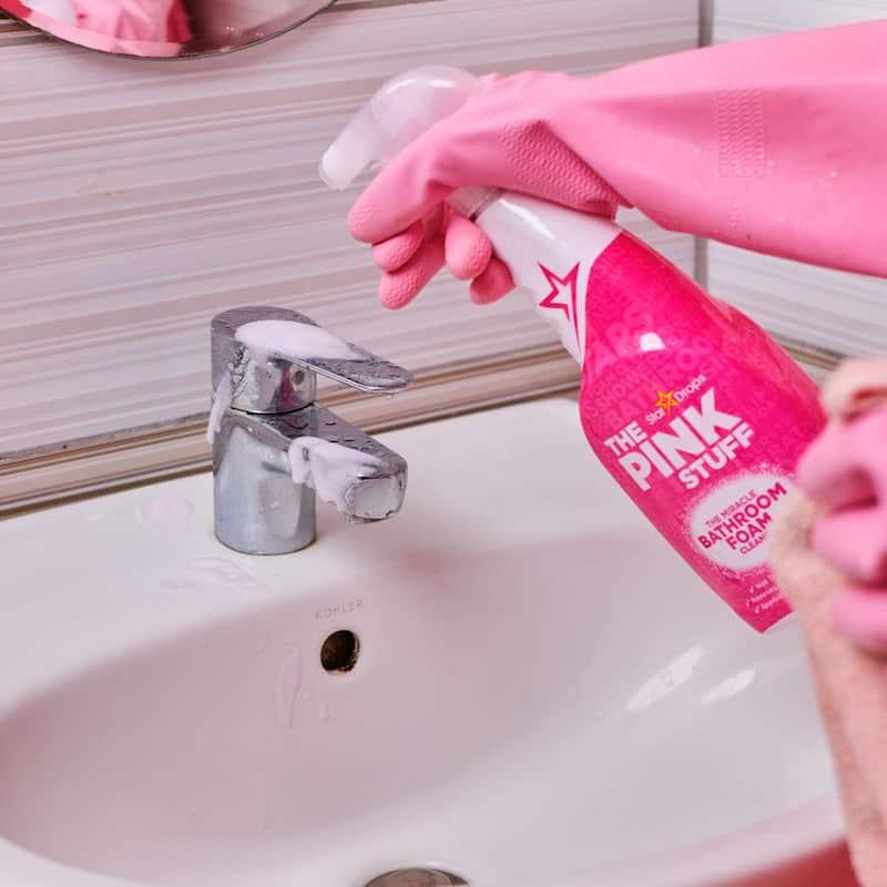 WL01 THE PINK STUFF Miracle 750 ml Bathroom Foam Cleaner Household