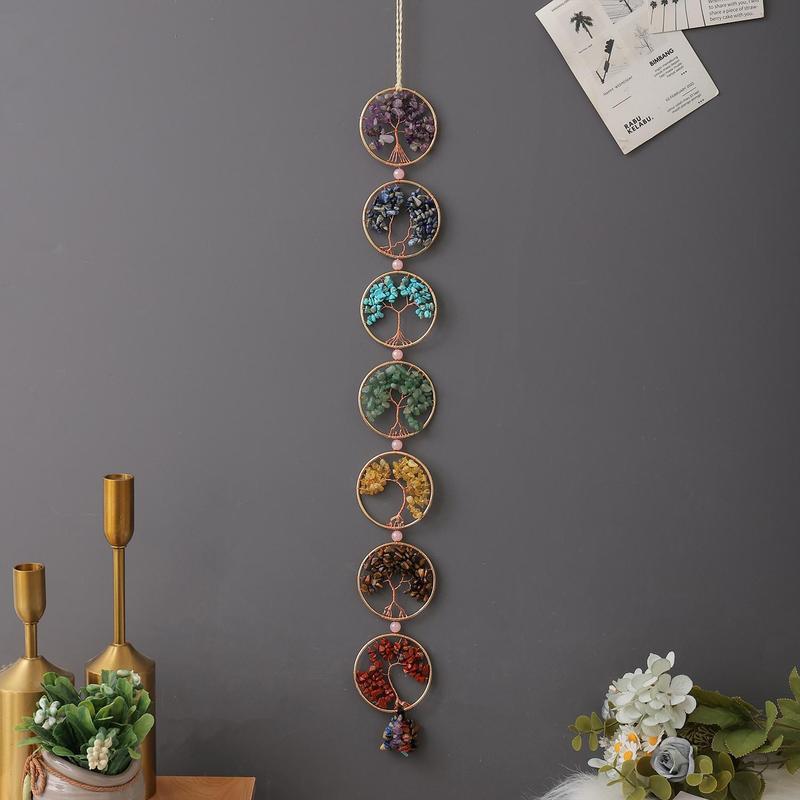 Dream Catcher, 1 Count Multi Color Creative Hanging Decoration, Wall Hanging Decor for Home Garden Window, Creative Craft Gift