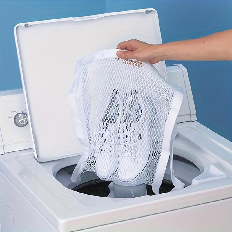 Durable Shoes Dryer Bag, 1 Count Fabric Washing Machine Washing Bag, Mesh Laundry Bag for Home