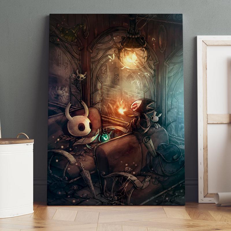 Hollow Knight Game Poster, Hallownest Wall Art Game Posters Decor Photo