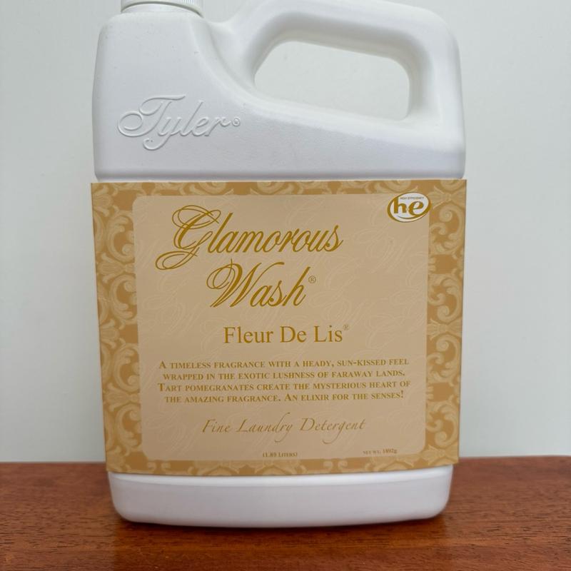 Tyler Candle Company Glamorous Wash 1.89L (64oz) Fine Laundry Detergent