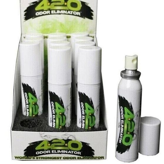 420 Odor Eliminator Air Freshener 1oz Spray Bottle 3-Pack World Strongest Odor Fragrance