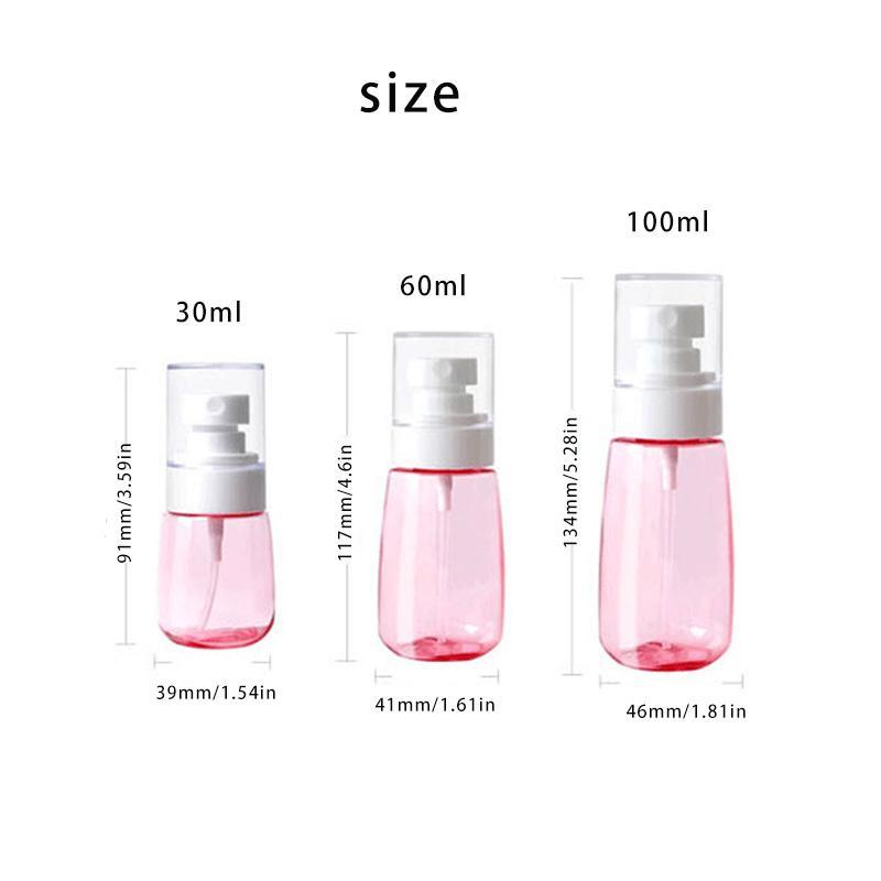 Clear Portable Leak-proof Lotion Pump Bottle, 1 Count Clear Travel Bottle, Refillable Empty Bottle, Portable Cosmetic Container, Travel Essentials Dispenser