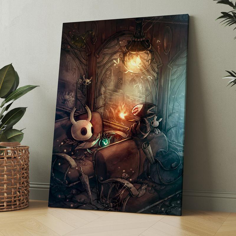 Hollow Knight Game Poster, Hallownest Wall Art Game Posters Decor Photo