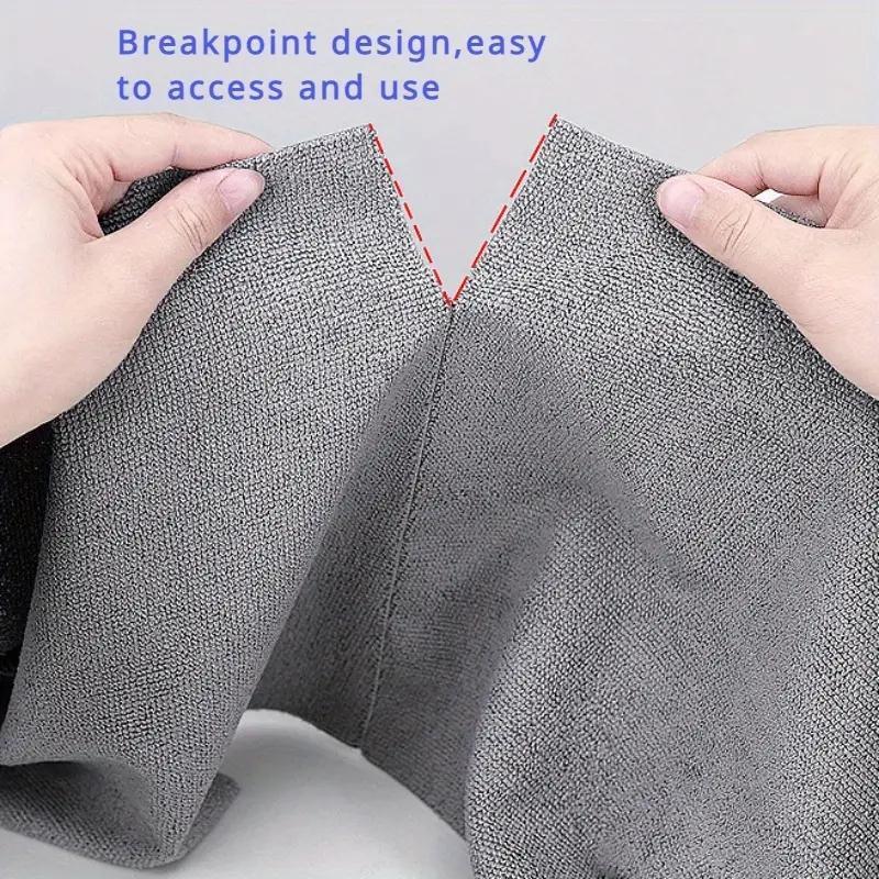 Reusable Kitchen Cleaning Cloth (1 Roll), Thickened Absorbent Cleaning Cloth, Household Cleaning Supplies for Kitchen Bathroom