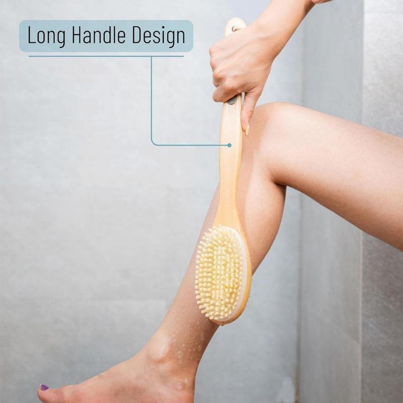 Double Sided Shower Brush, Back Scrubber, Bath Brush, Back Brush, Back Brush Long Handle for Shower, Shower Brushes for Your Back, Bath Brush Long Handle for Shower(Creative Life Pavilion) Accessories