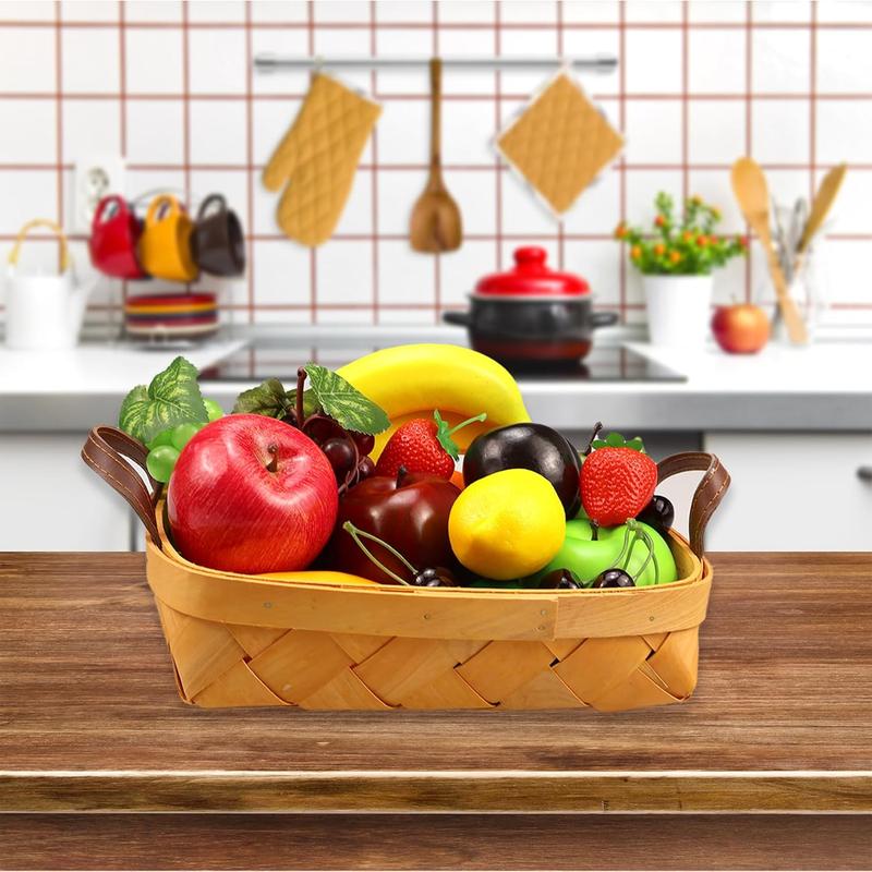 20 Pcs Fake Fruit Pack, Artificial Fruit for Decoration Party, Realistic Fake Fruits Table Centrepieces Decoration Home Kitchen, Lifelike Faux Fruits Apple Bananas