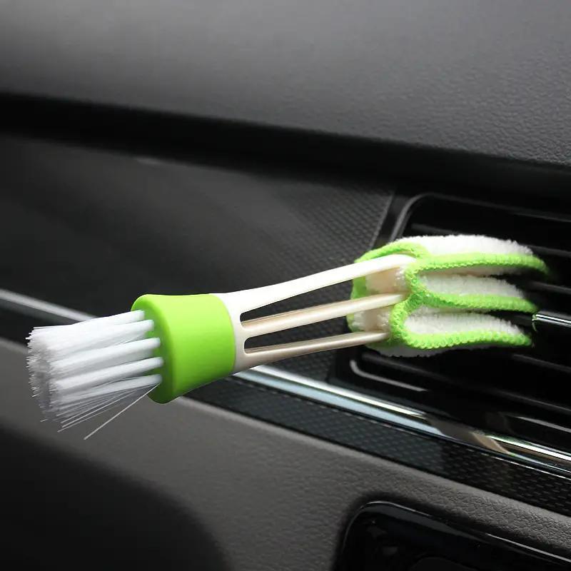 Car Air Conditioner Cleaning Brush, Multifunctional Detachable Car Air Vent Brush, Double-ended Cleaning Brush For Car And Home Use