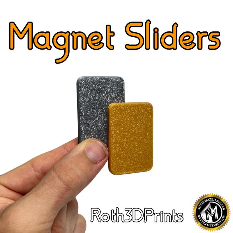 Magnet Sliders - 3D Printed Magnetic Swinger - Refrigerator Magnet - Home Decor