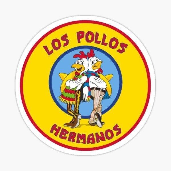 Breaking Bad Los Pollos Hermanos Chicken Sticker Decal - Waterproof Fade Proof Glossy