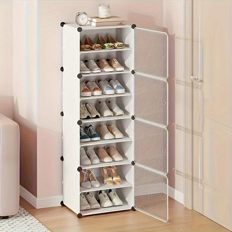 Shoe Rack, 1 Count Multi-layer Shoe Storage Rack, Dustproof Shoe Organizer for Living Room Bedroom Home Dormitory Office