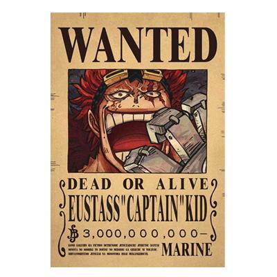 One Piece Bounty Poster Luffy Wanted Bounty Poster Shanks Sabo Ace One Piece Boa Hancock Trafalgor Law Gol D. Roger Yamato One Piece Posters