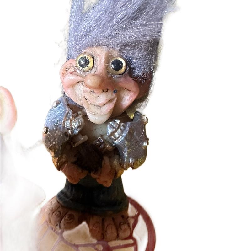 Mini Travel Size Duende  Troll Religious Decor